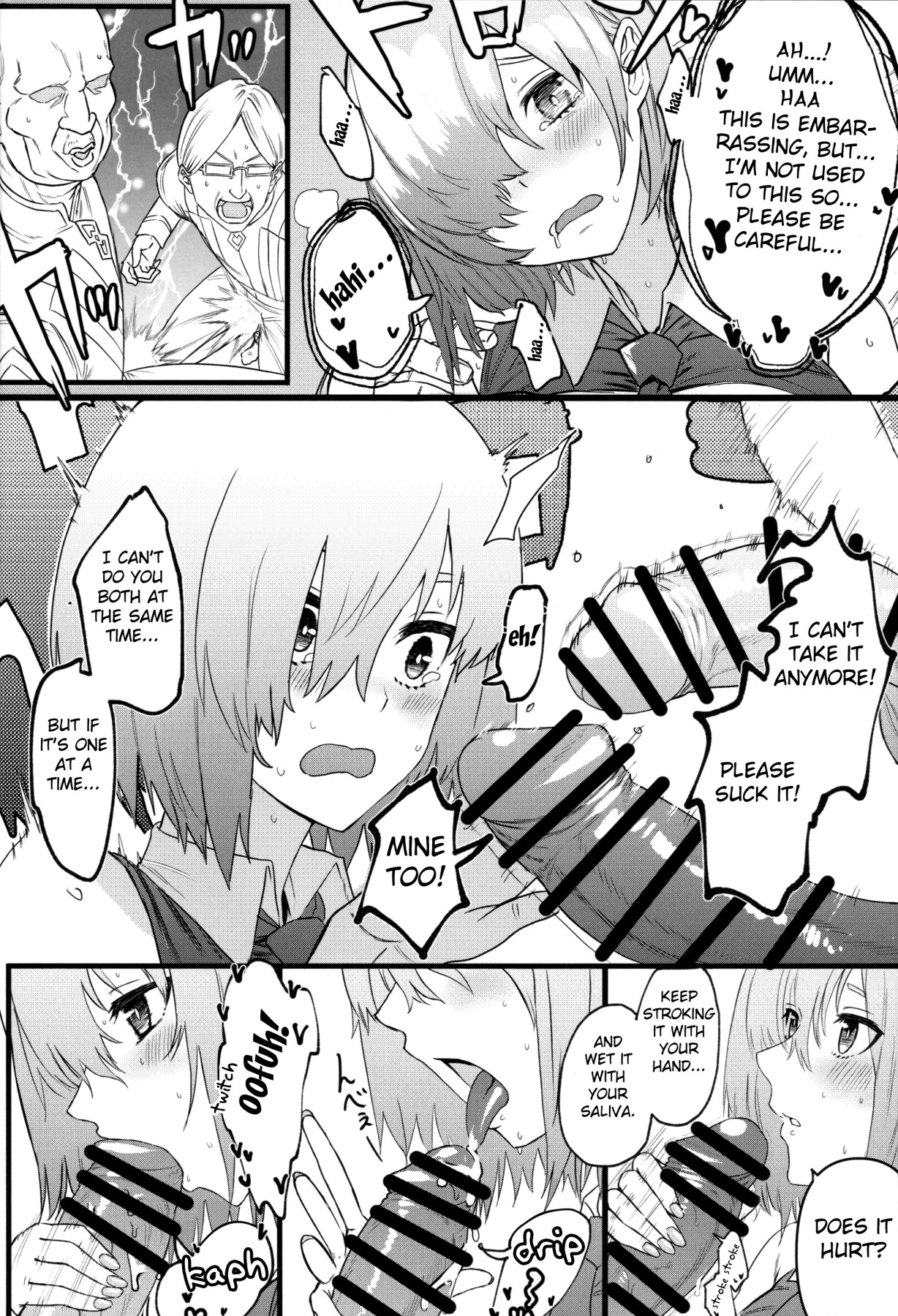 Hentai Manga Comic-Mash Does NTR with Her Seniors!-Read-11